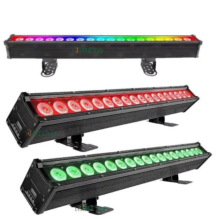 24ピクセルポイントコントロールRGBWA+UV 6IN1 LED DMX512 RDM 4/5/6/7/8/9チャンネルYY-XQ97111 1