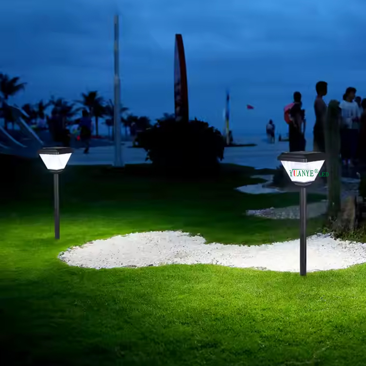 Luaran kalis air suria spike dipasang 4W taman pagar lanscape lampu hiasan lampu bollard cahaya yy-dcds225 13