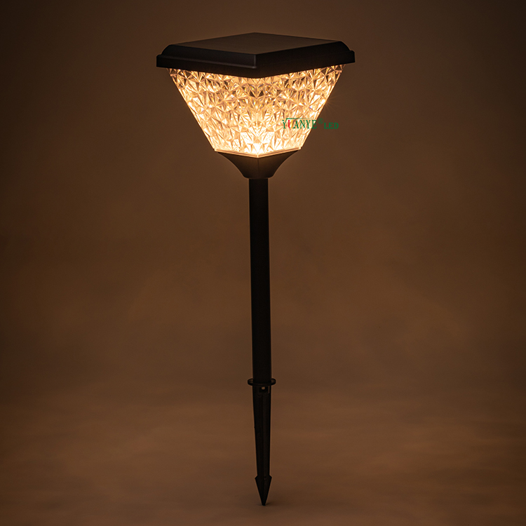 Luaran kalis air suria spike dipasang 4W taman pagar lanscape lampu hiasan lampu bollard cahaya yy-dcds225 8