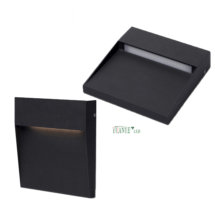 Étape lumineuse d'escalier LED Flans intégrés YY-QJL026 OUTDOOR Zigbee3.0 Balacony Solar 5W 9W 15W Yuanyeled 9