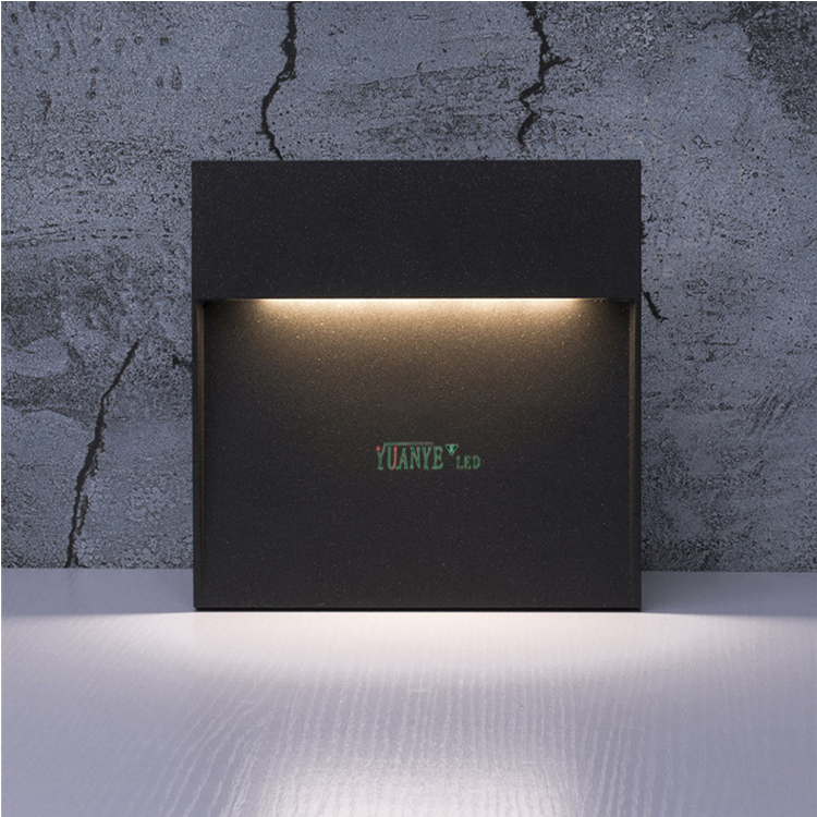 Étape lumineuse d'escalier LED Flans intégrés YY-QJL026 OUTDOOR Zigbee3.0 Balacony Solar 5W 9W 15W Yuanyeled 12