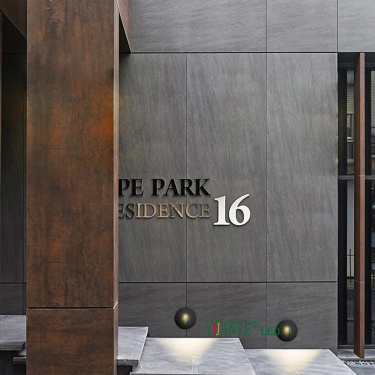 Lámparas de paso exterior Solar Zigbee3.0 1W 2W 3W YY-QJR004 LED Spotlight Dimmable para Hotel Yuanyeled 12