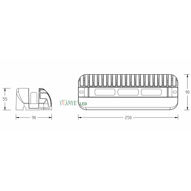 Yuanyeled - LED Window Spot Light 30w Lampu Sill Hiasan untuk Hotel Villa Temema Taman Yy -BDW014 8