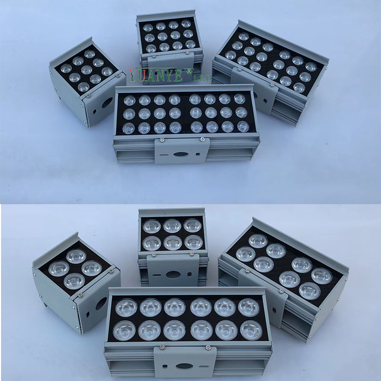Yuanyeled-LED LED Twin Head Wall Light 8W 12W 16W 18W 24W 36W 48W Anti-Glare Waterproof untuk Bangunan YY-BDS022 9
