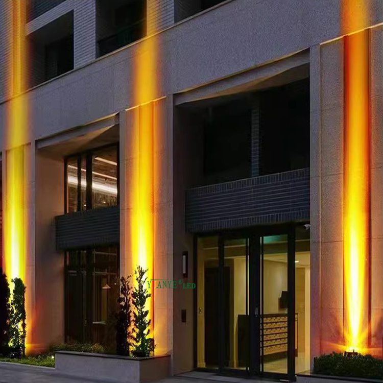 Led Spot Light Dc 12v 24v Rgbw 10w 12w With Built In Dmx512 Grey Black Finish For Garden Historic Building YY-TG6I 13