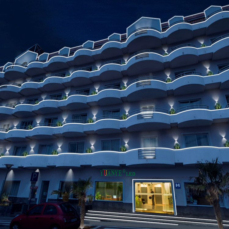 Led Wall Light Outdoor Remote Control Waterproof Triac Ip65 Rgb 3in1 Dc 12v 24v YY-BDR004 11