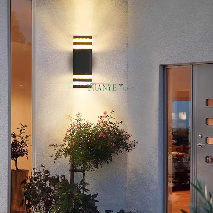 Yuanyeled- 욕실 세면대 조명 야외 방수 따뜻한 화이트 PWM YY -BDS 용 벽 램프 알루미늄006 13