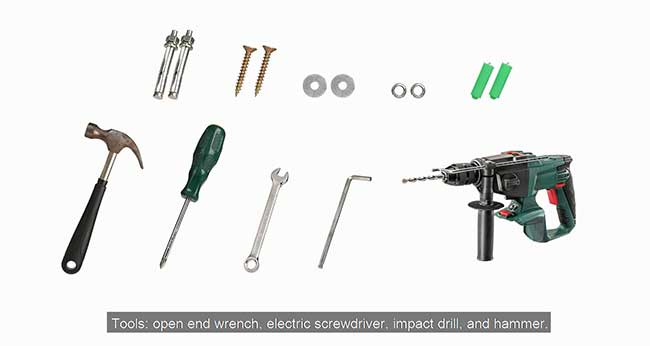 How to install a LED flood light and what tools are needed? 4