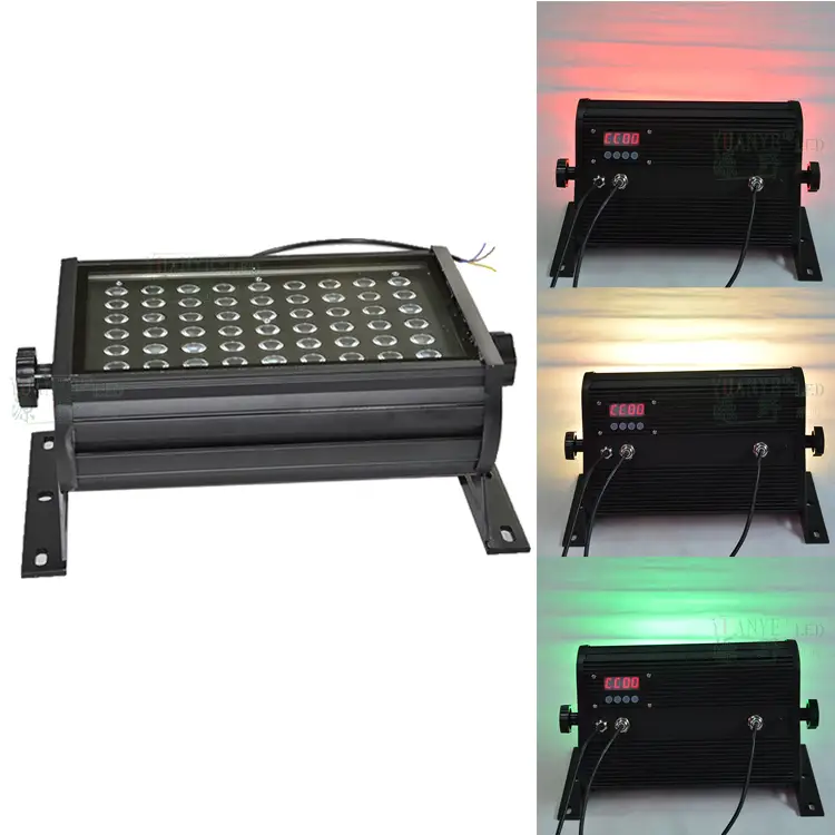 yuanyeled - 144w 3 In 1 Led Dmx512 Rgb Led Flood Light Ad. n Repeat product 1