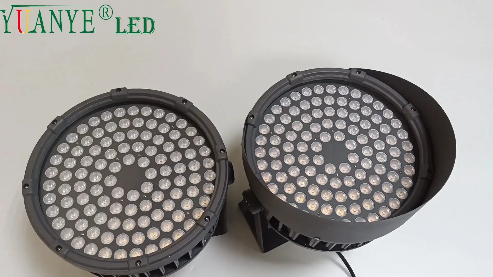 Tuya Wifi Zigbee 100W 150W 200W Spotlight ad angolo stretto con scudo e visiera leggera YuaNyeled yy-tg6m 1