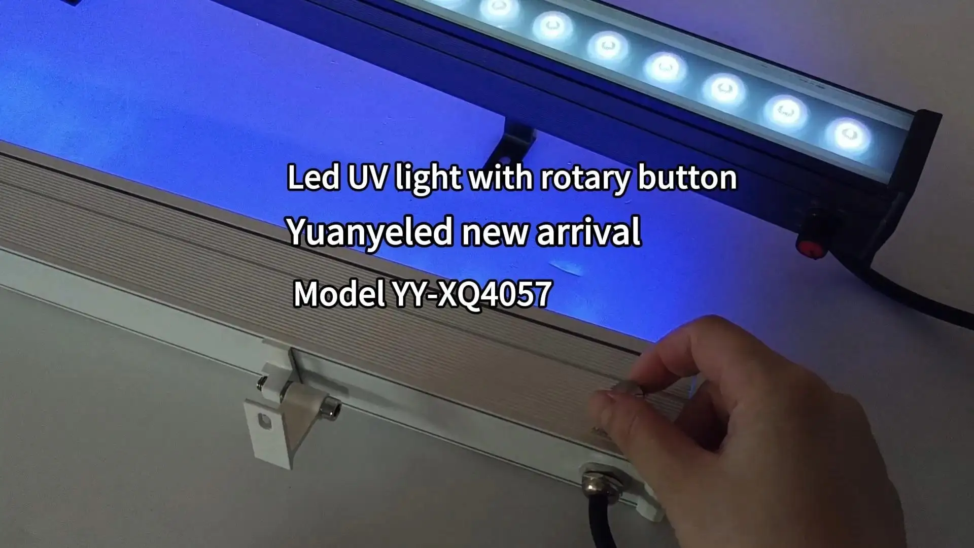 Yuanyeled IP65 Waterproof Neon 360nm LED Strip Lampu Senibina Menulis Alamat Dalaman atau Luaran Menggunakan YY-XQ4057 1