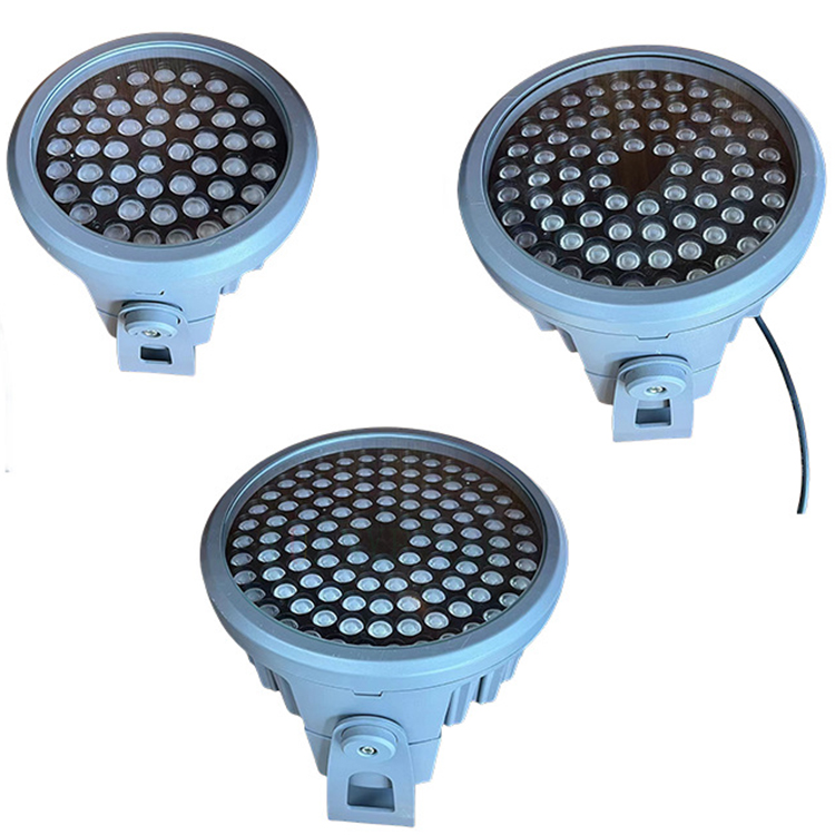 Proyector exterior con pantalla y visera RGBW PWM DIM Yuanyeled YY-SG0038 4