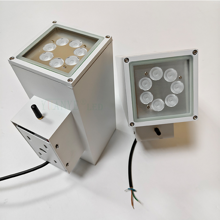 Беспроводной DMX512-приемник Yuanyeled с возможностью приема и вывода сигнала, высокой мощностью 60–72 Вт, для наружного освещения, YY-BDS007-B 6