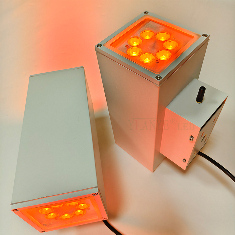 Беспроводной DMX512-приемник Yuanyeled с возможностью приема и вывода сигнала, высокой мощностью 60–72 Вт, для наружного освещения, YY-BDS007-B 2