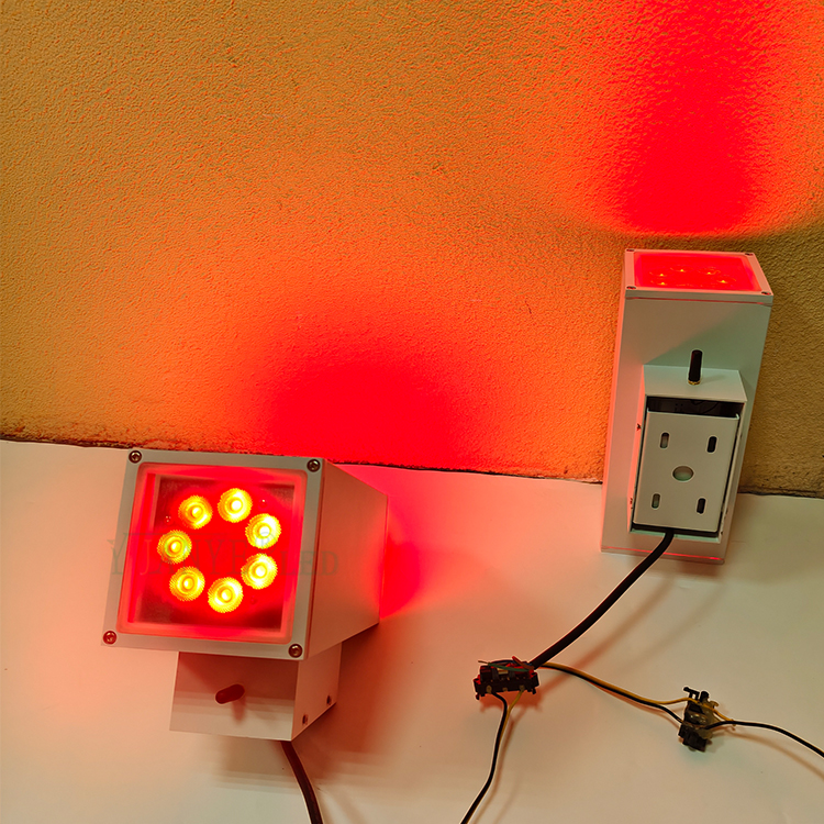 Беспроводной DMX512-приемник Yuanyeled с возможностью приема и вывода сигнала, высокой мощностью 60–72 Вт, для наружного освещения, YY-BDS007-B 5