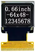 0.66''   OLED Display 1
