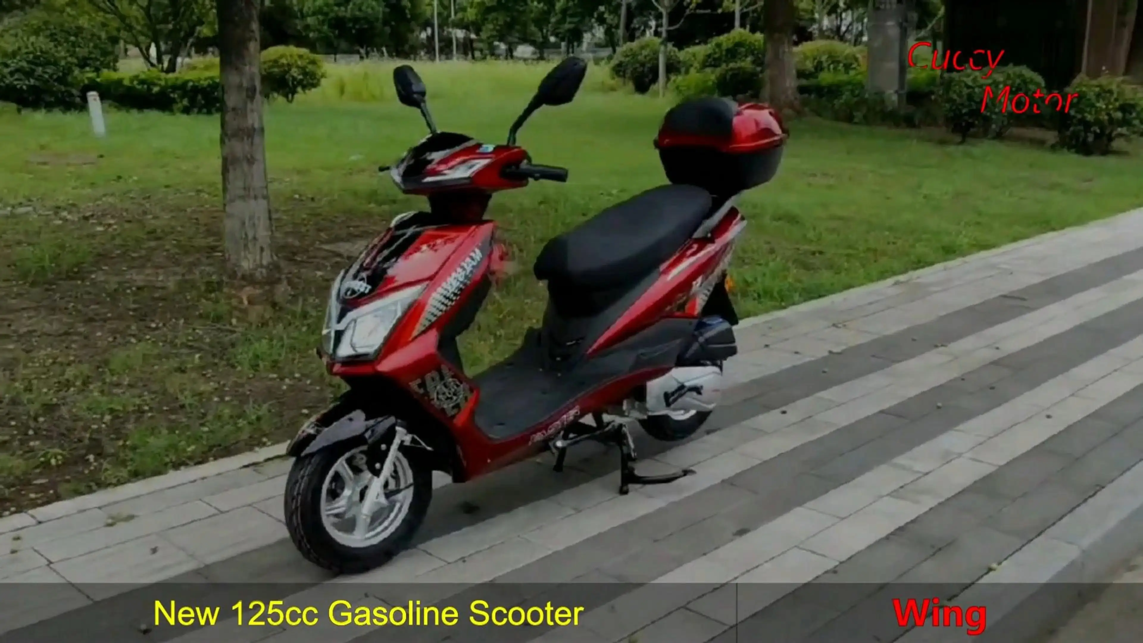 Chinese New 150cc 125cc motorcycle motos 125 moto gy6 scooter for colombia & Nigeria 1