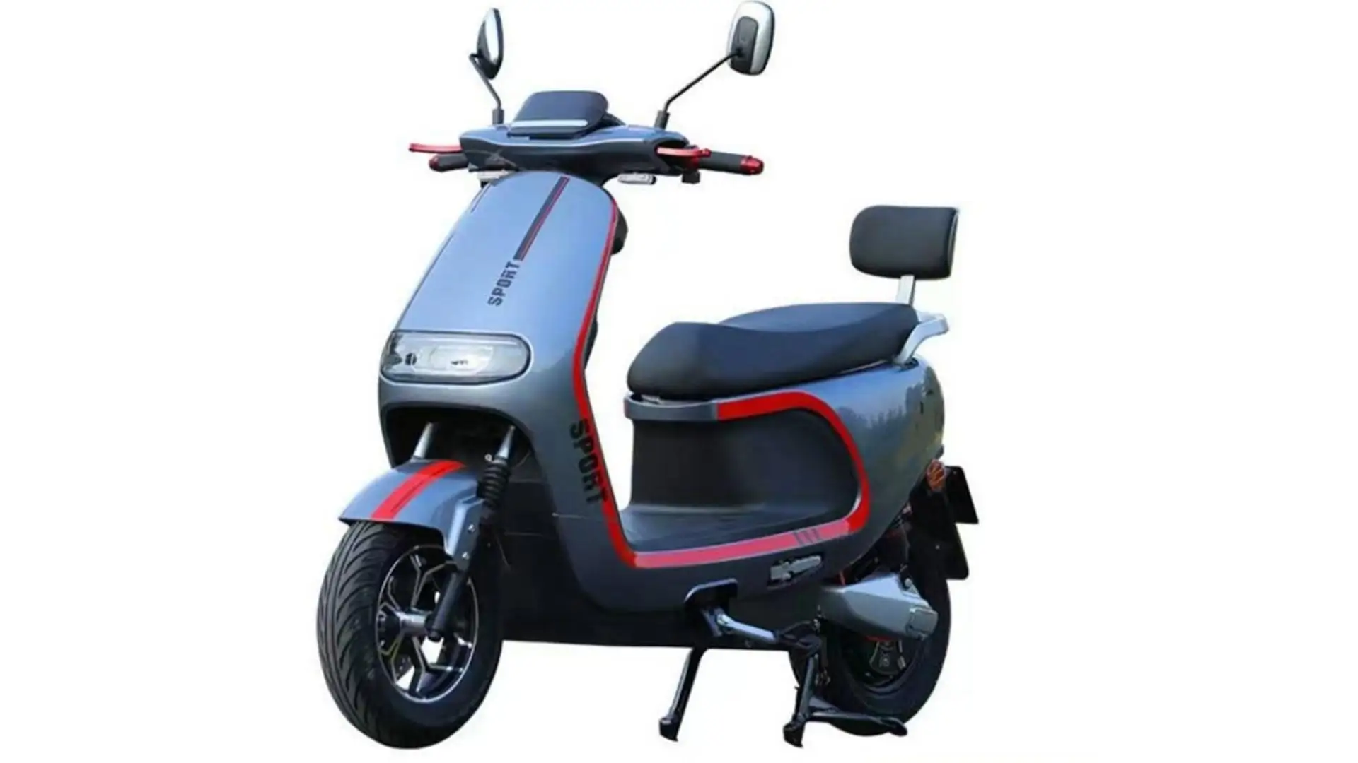 72V 800W Elektrikli Scooter Bisiklet Yetişkinler için 20AH 50 mil uzunluğunda 1
