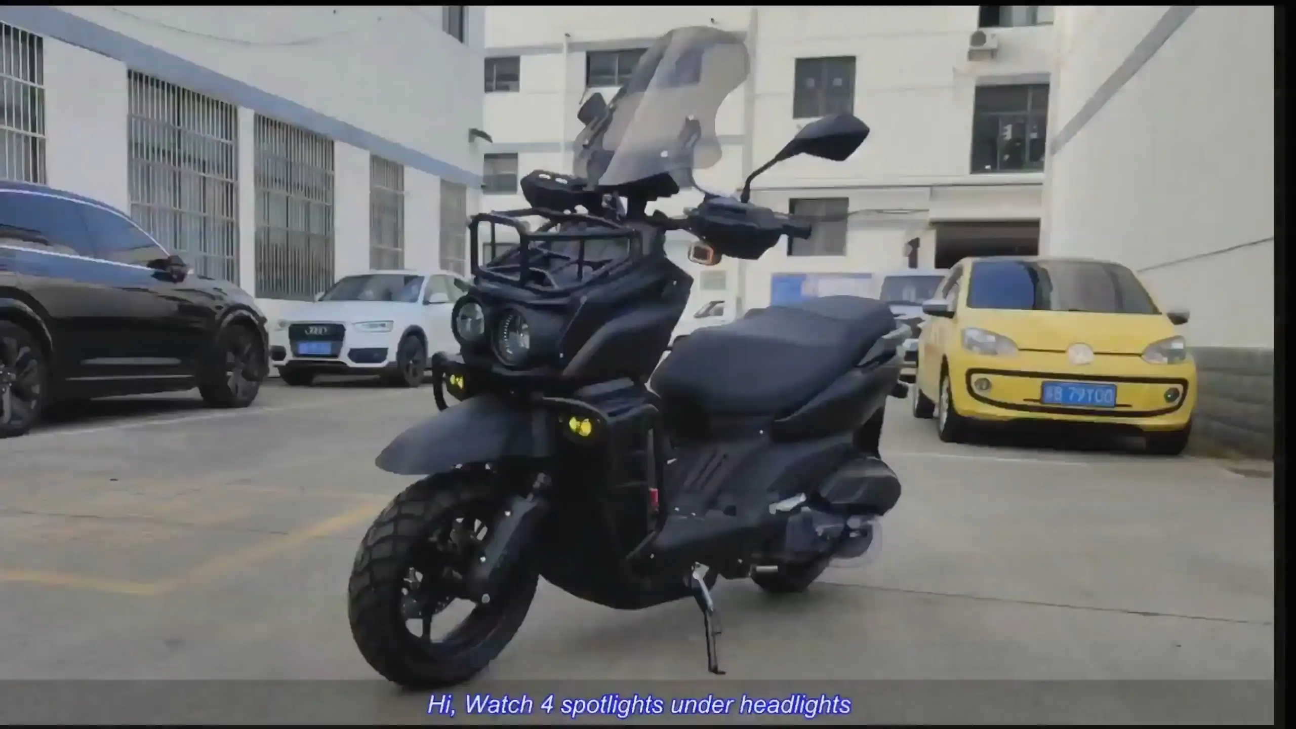 Upgraded version 180cc 150 cc 125cc zuma moto scooter with 12 inch big tire 1