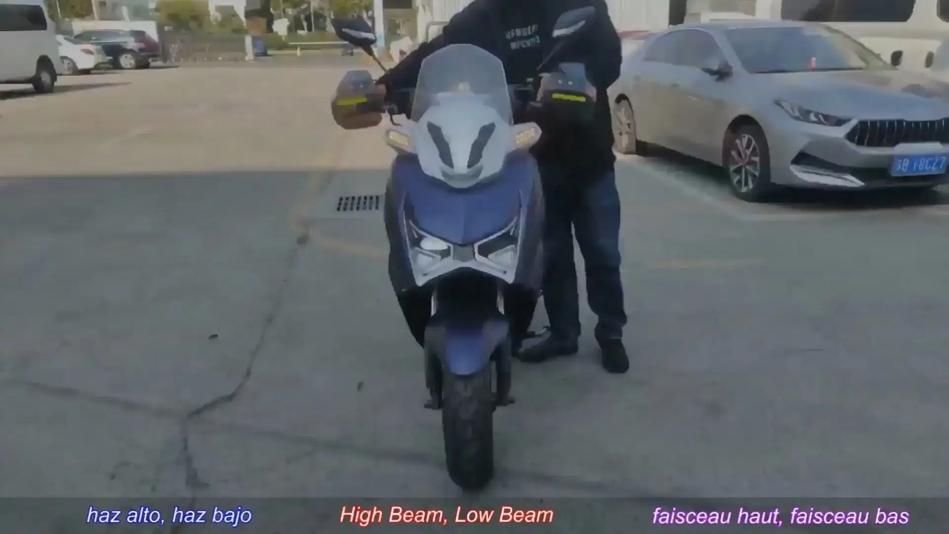 TIGER 180cc 150cc gasoline motor scooter with 12 large wheel tire for sale 1