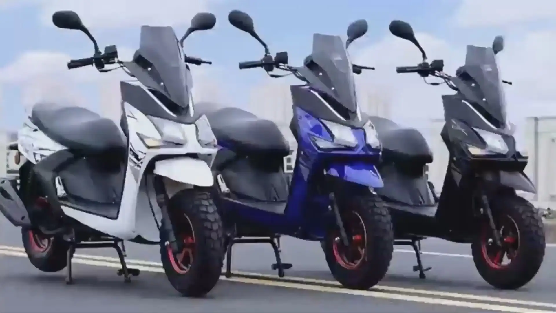 150 cc 125cc berkuasa petrol Skuter motor terbaik dengan roda besar untuk dewasa 1