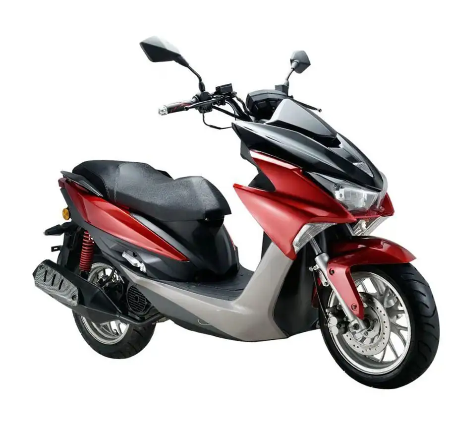 Motosikal GY6 150 cc model Yamaha yang besar dengan roda besar 1