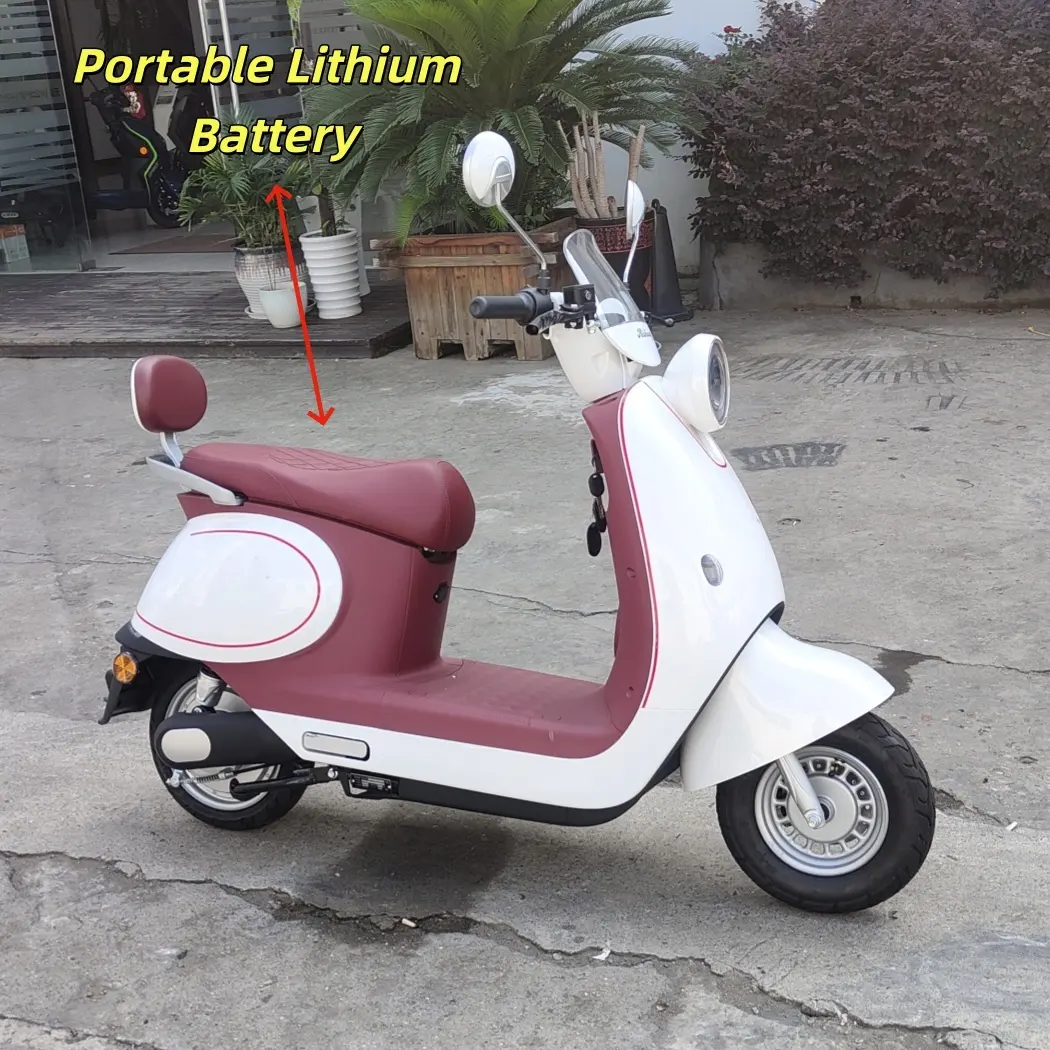 Products Electric Motorcycle Scooters for Adults Factory 2