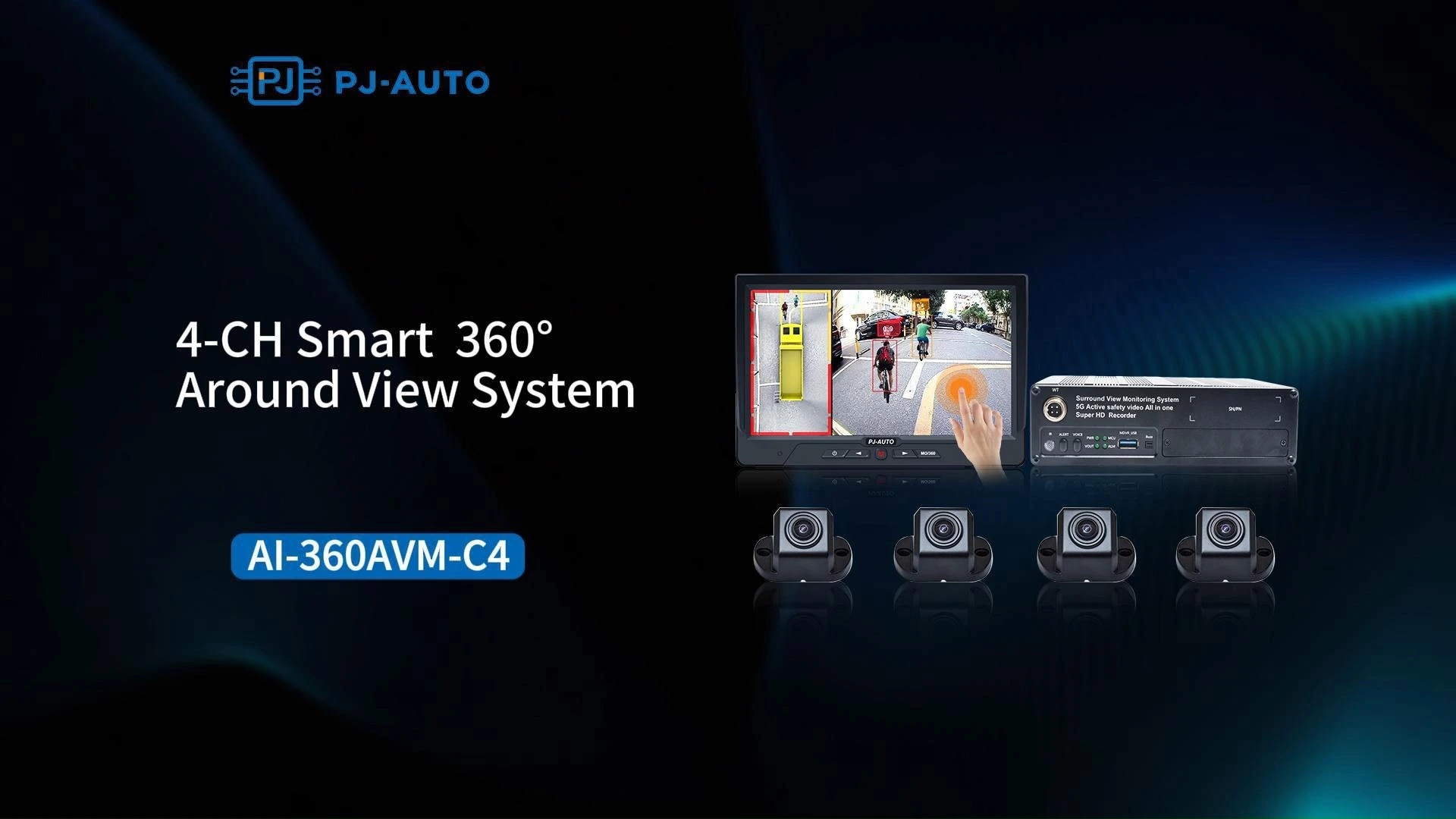 10.1-inch AI 360°AVM Camera System-Local Version 1