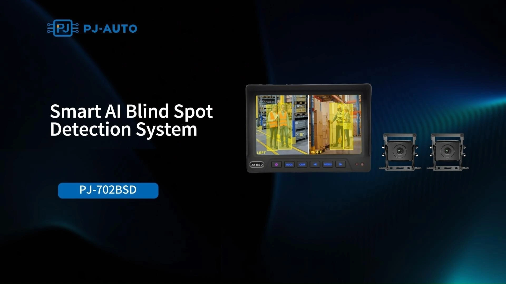 AI Intelligent Detection Monitor Camera System Sécurité commerciale 1