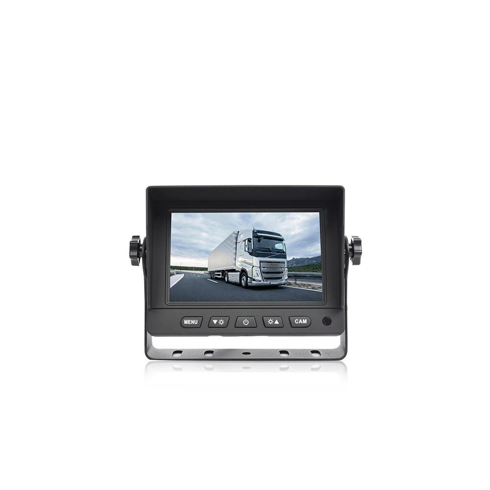 5 Inch IPS Monitor Rear View Truck Bus Monitor with Sun Shield 1