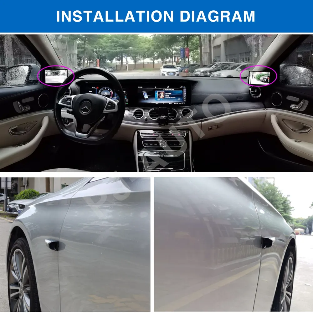 Rearview Mirror Monitor Car Mirror Monitors Wholesale - PJ-AUTO 3