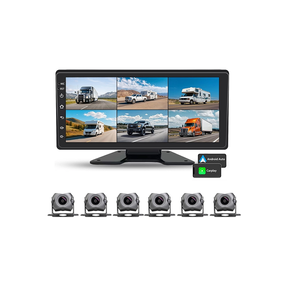 6CH CarPlay DVR Monitor System with 10.33-inch Screen 1