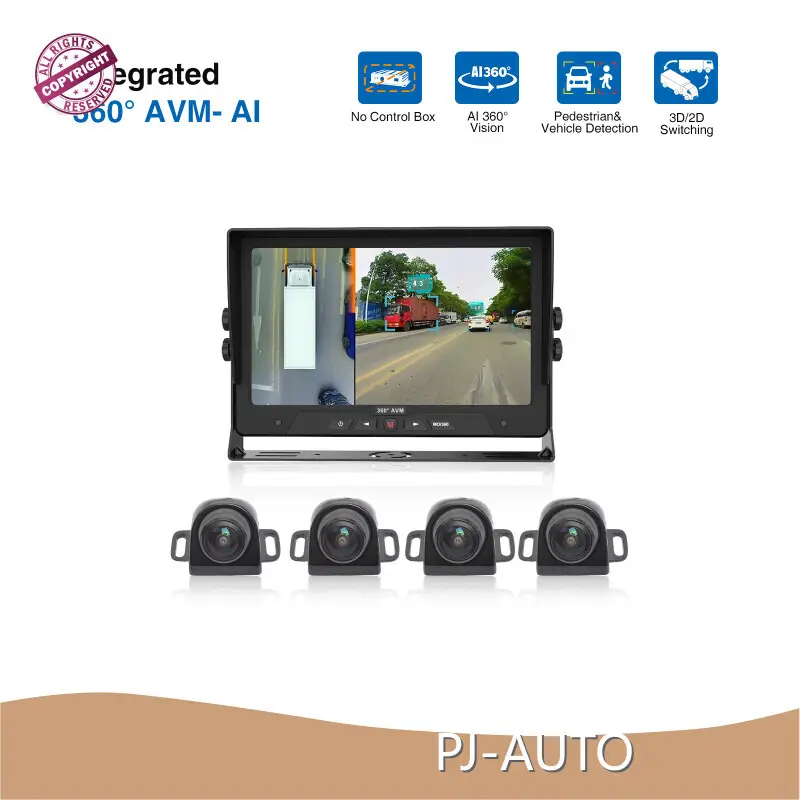 Surround View Monitor Integrated 360°AVM - AI Wholesale - PJ-AUTO 1