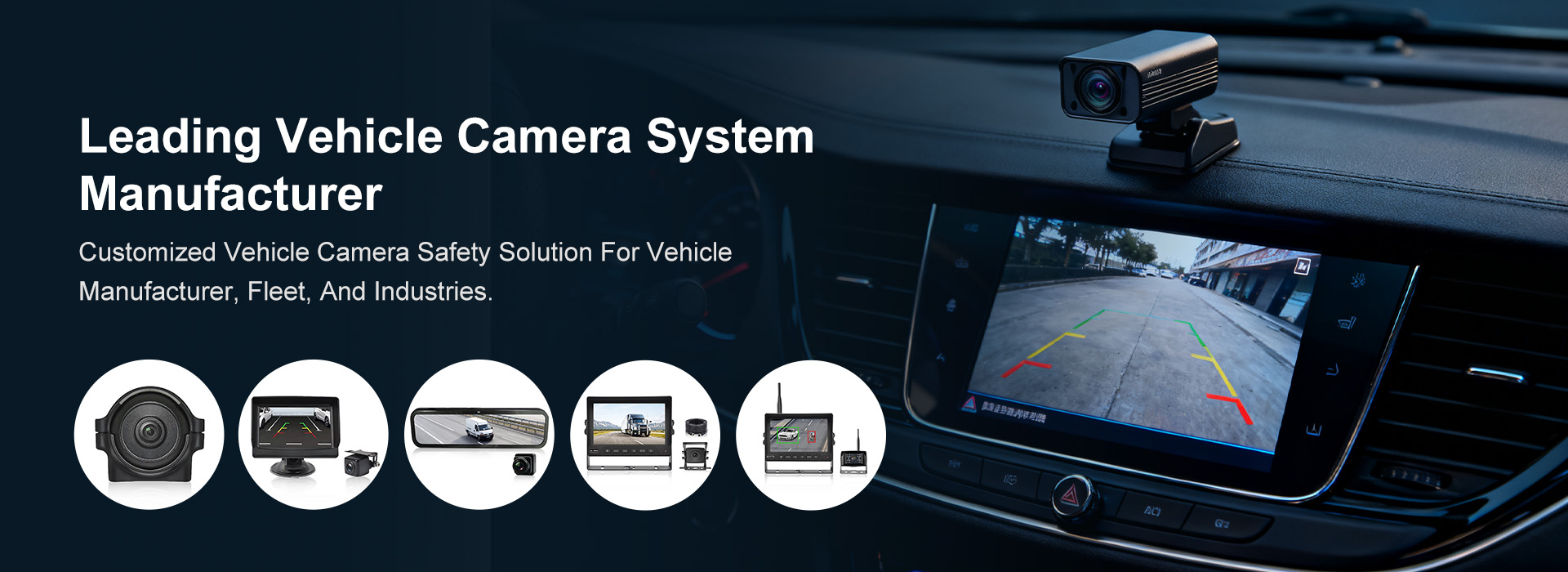 แบนเนอร์ระบบกล้องติดรถยนต์