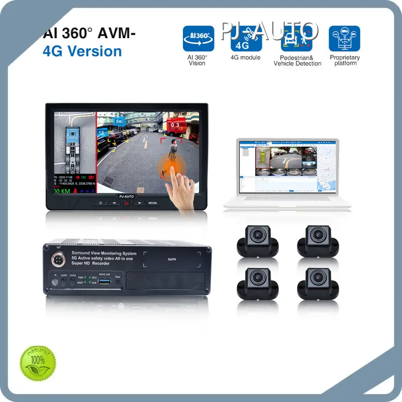 Around View Camera System AI 360° AVM - 4G Version Wholesale - PJ-AUTO 1