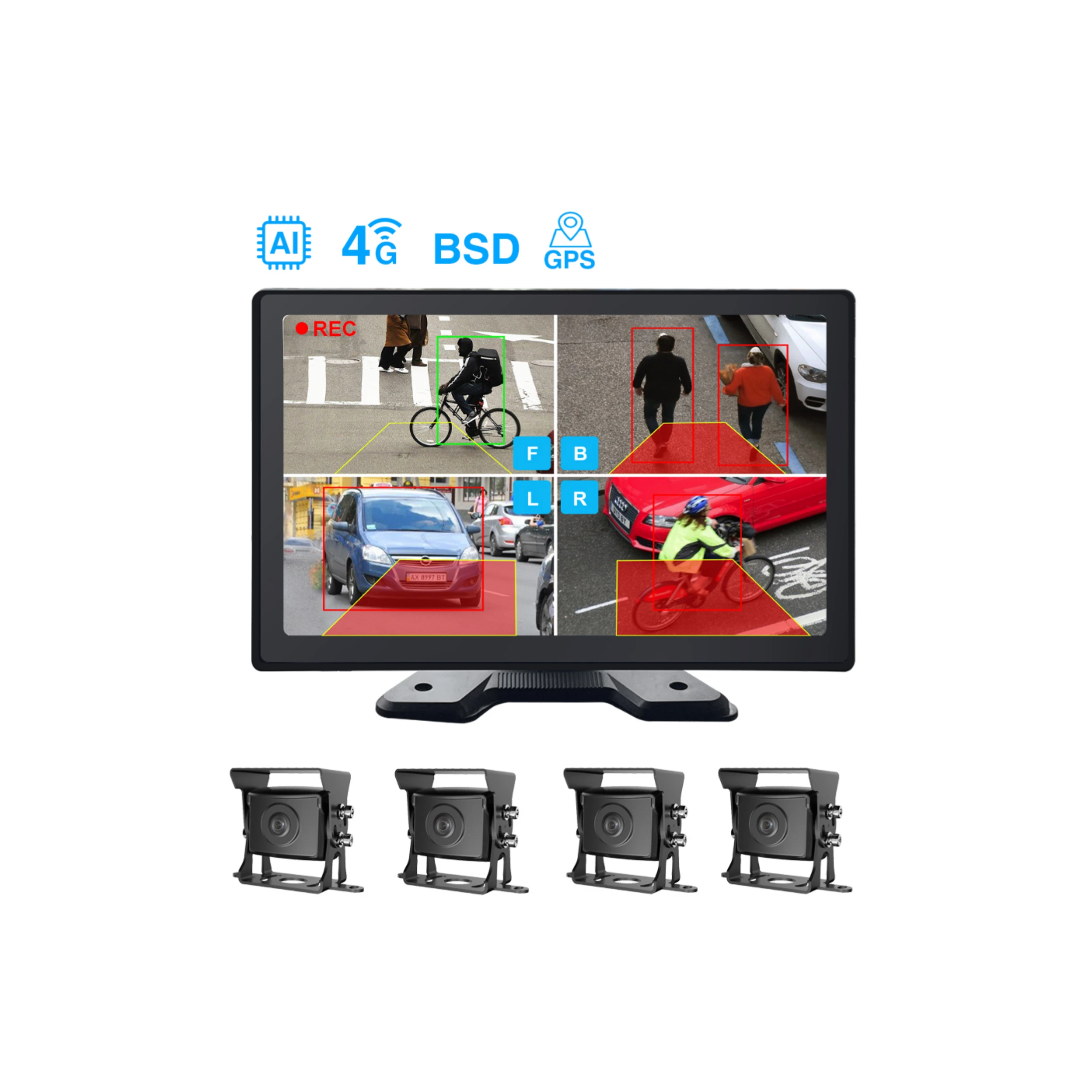 Интегрированная система камер BSD 4G «все в одном» 1