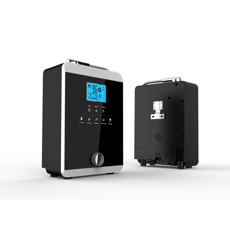 Hydrogen water ionizer with 11 titanium with platinum coating plates EHM-829 3