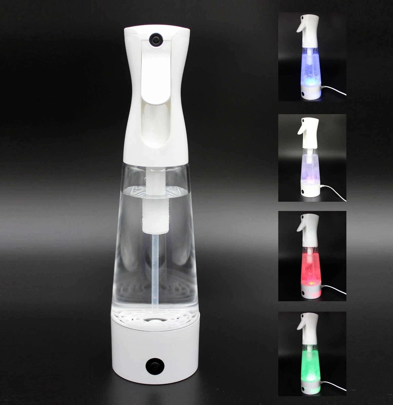Amazon hot selling SPE PEM Portable Hydrogen Rich Water Bottle Generator Molecular H2 Water Maker Cup 5000+ppb USB Type C recharging10 7