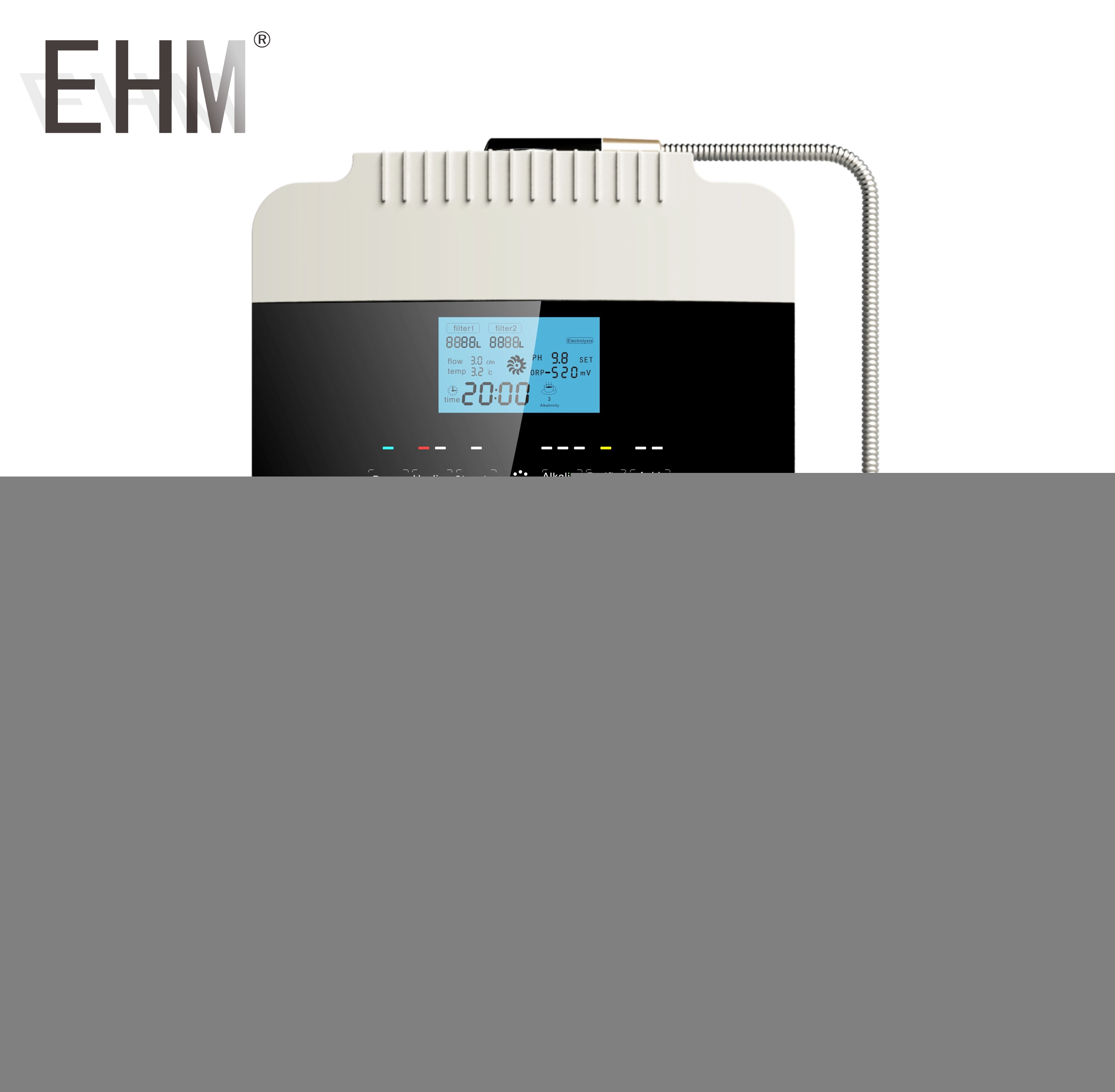EHM 929 Alkline Machine Alkaline Water Ionizer with 8 plates 1