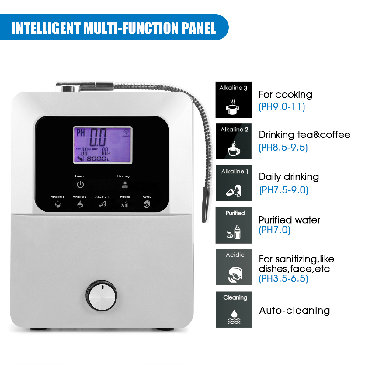 Wholesale Custom water ionizer alkaline water ionizer machine for household 5