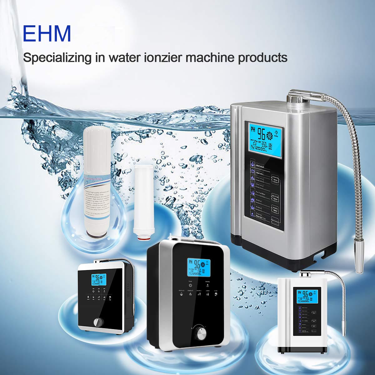 EHM Alkalize Device Alkaline Ionized Water Machine1 6