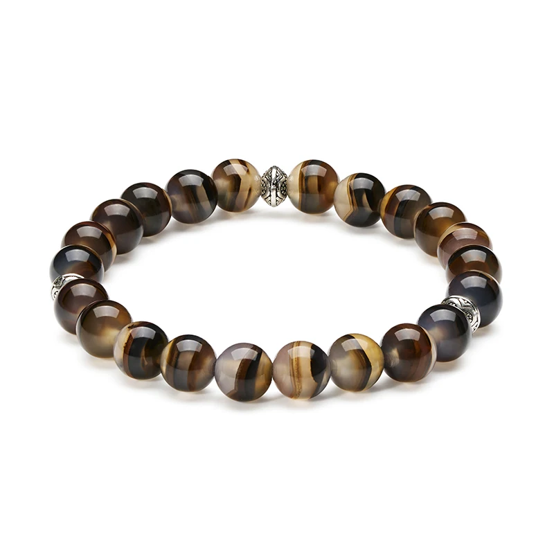 Deerwhisper Tri-Color Agate Energy Armband Ancient MNA250306 1