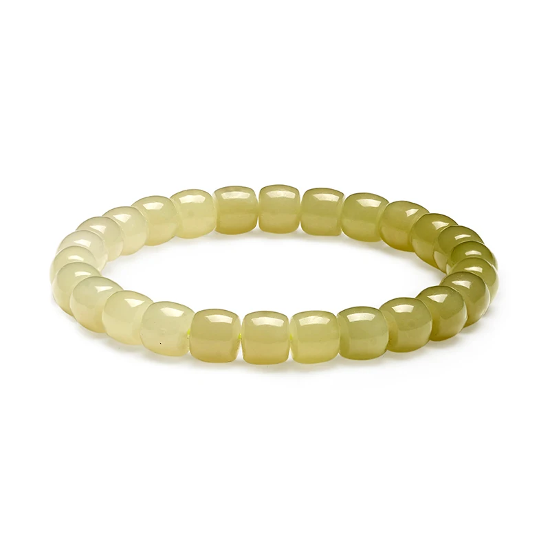 Lysande Veil‌ Celestial Jade Silk Road Gradient Strand Heritage Hetian Jade Deerwhisper Hta250301 1