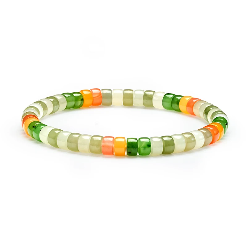 Fem element Fusion Strand Hetian Jade Deerwhisper HTA250304 1