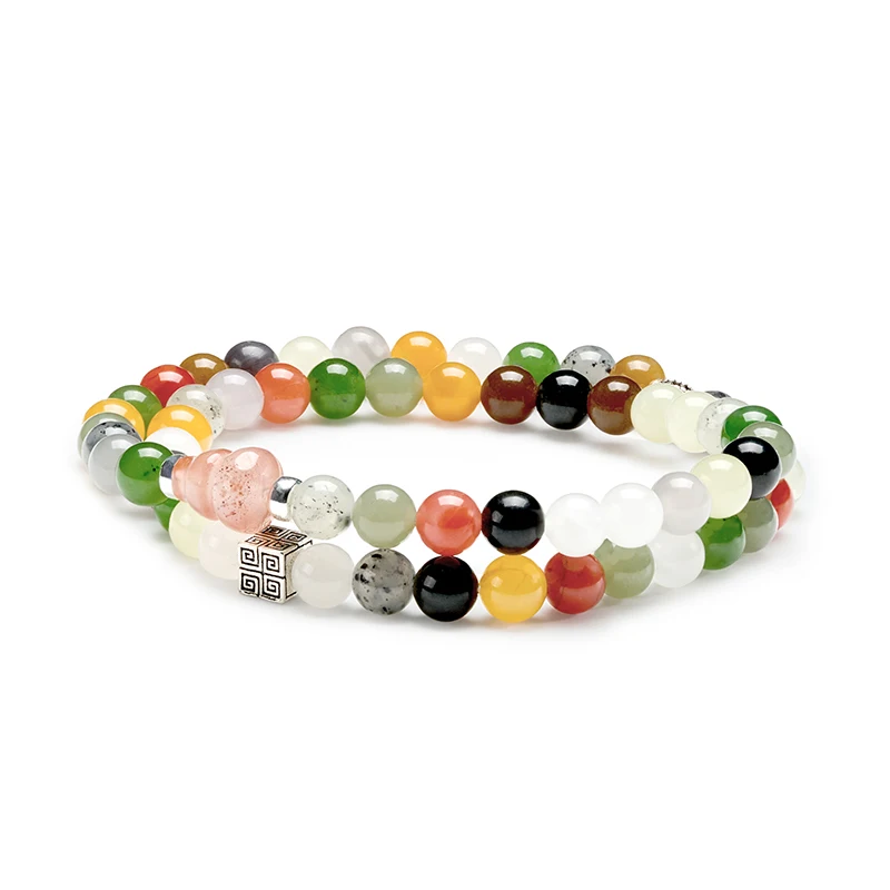 Bracciale multigem colorato per pick squisito - Craft antico & Deerwhisper HTA di guarigione.250311 1