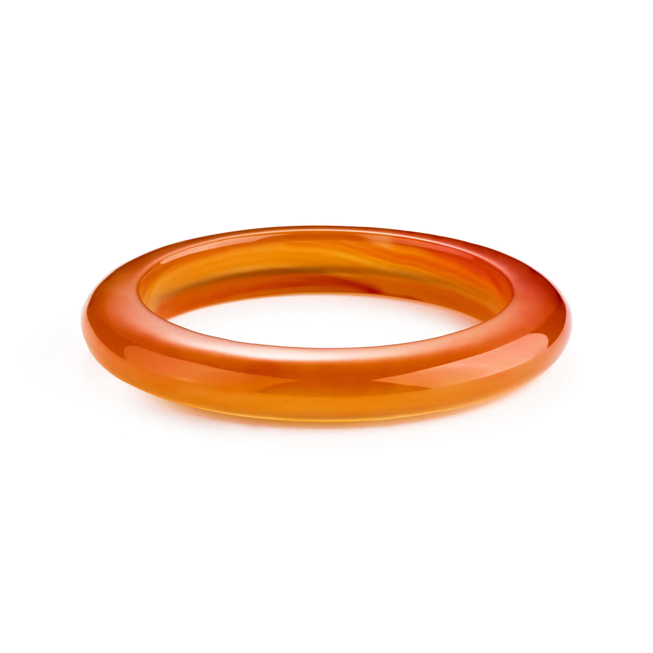 55mm Xunke Agate From Heilongjiang River Basin Natural Red Agate Bangle BGA250504 1