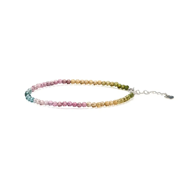 Deerwhisper Natural Gradient Tourmaline Bracelet SJA250325 1