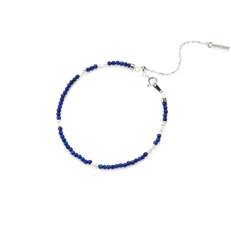Deerwhisper 2.4mm Lapis Lazuli Bracelet SJA250326 1