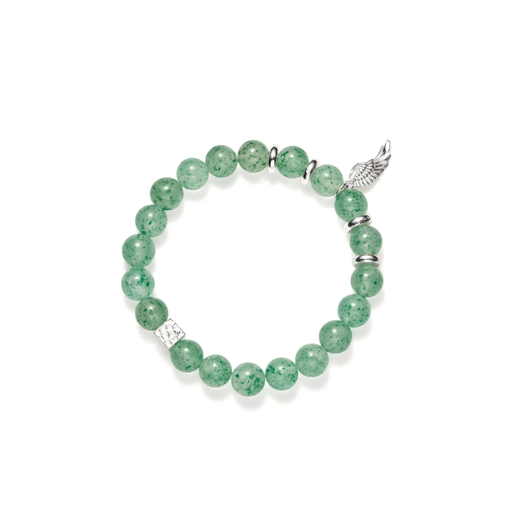 Bracelet en quartz fraise vert Deerwhisper SJA250717 1