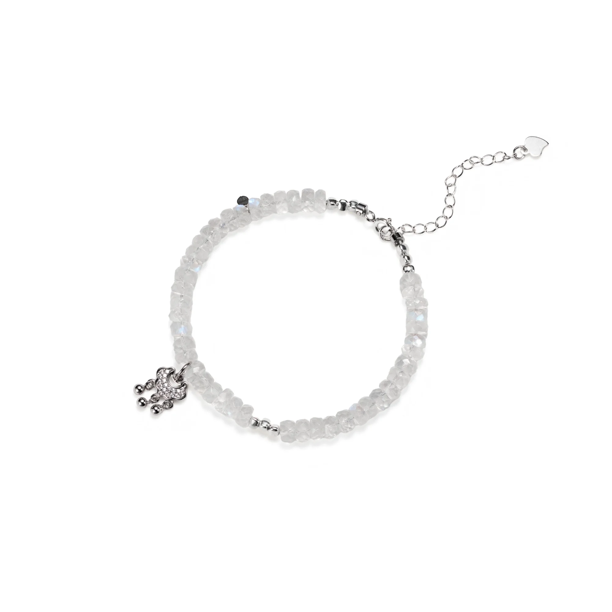 Pulseira Deerwhisper Moonstone Freeform CSA250704 1